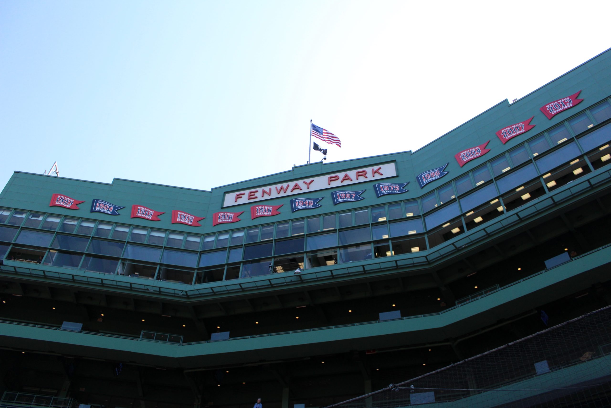 Fenway Park baseball stadium makes for a great activity when spending a weekend in Boston. 