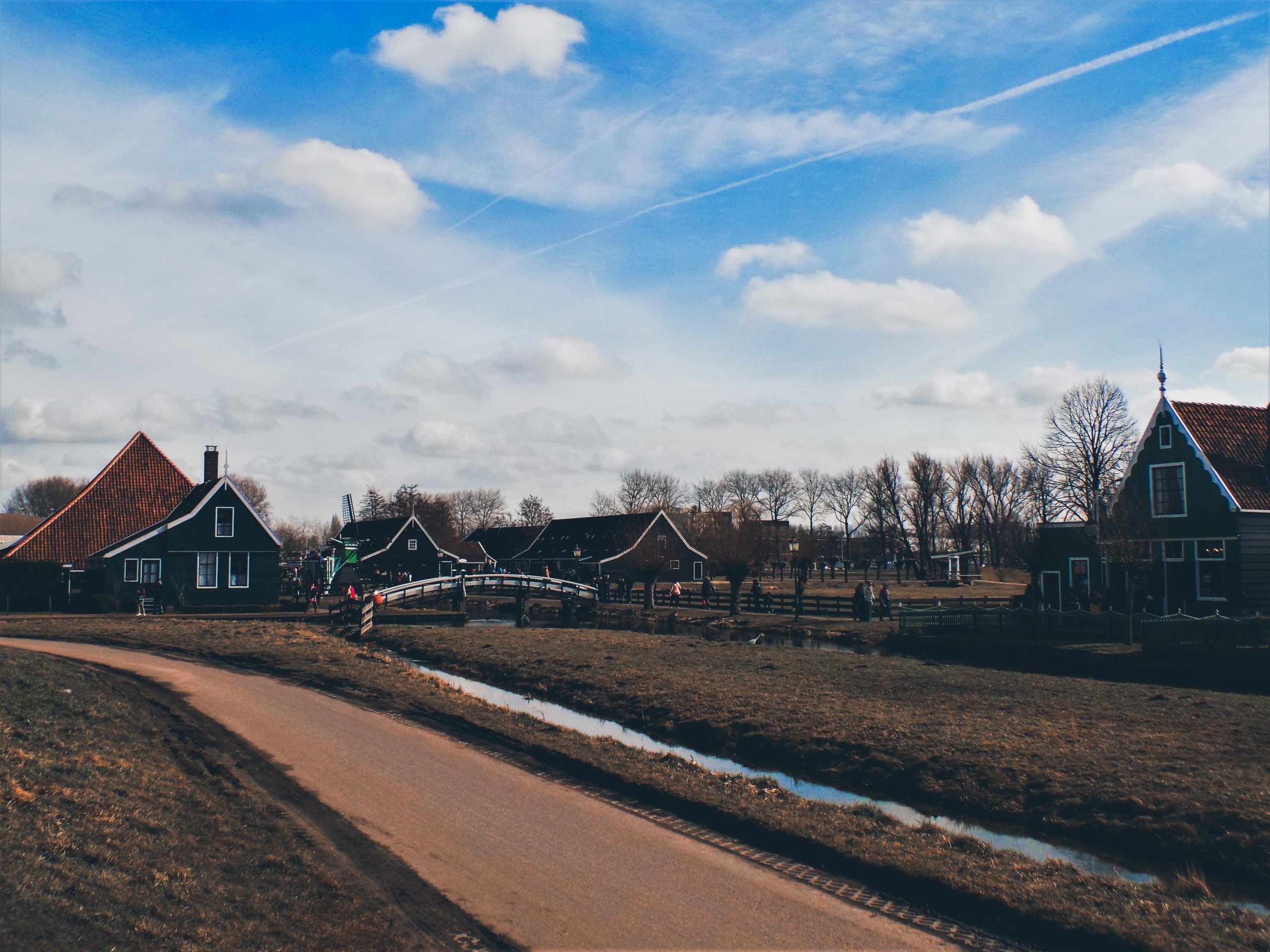 Zaanse Schans in the netherlands