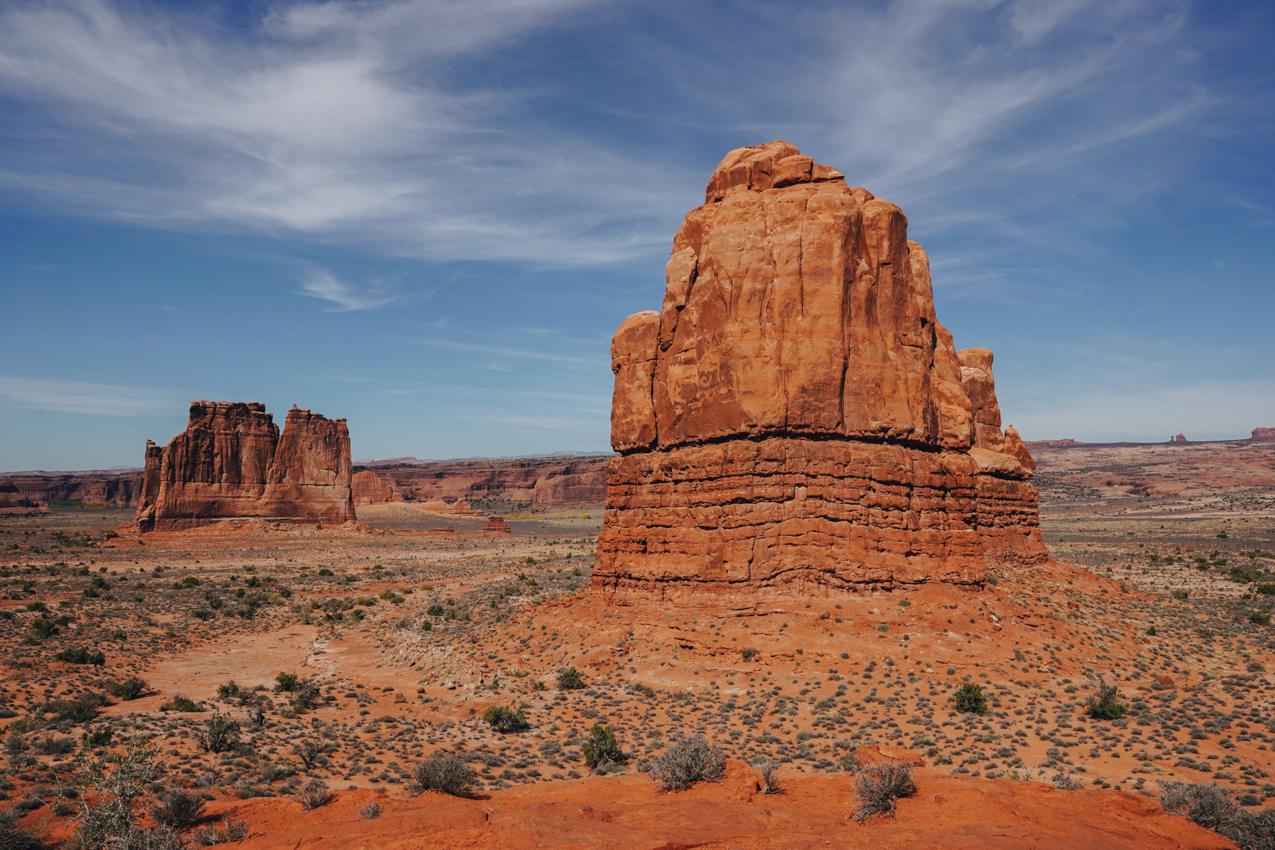 Arches National Park in Utah in the united states
